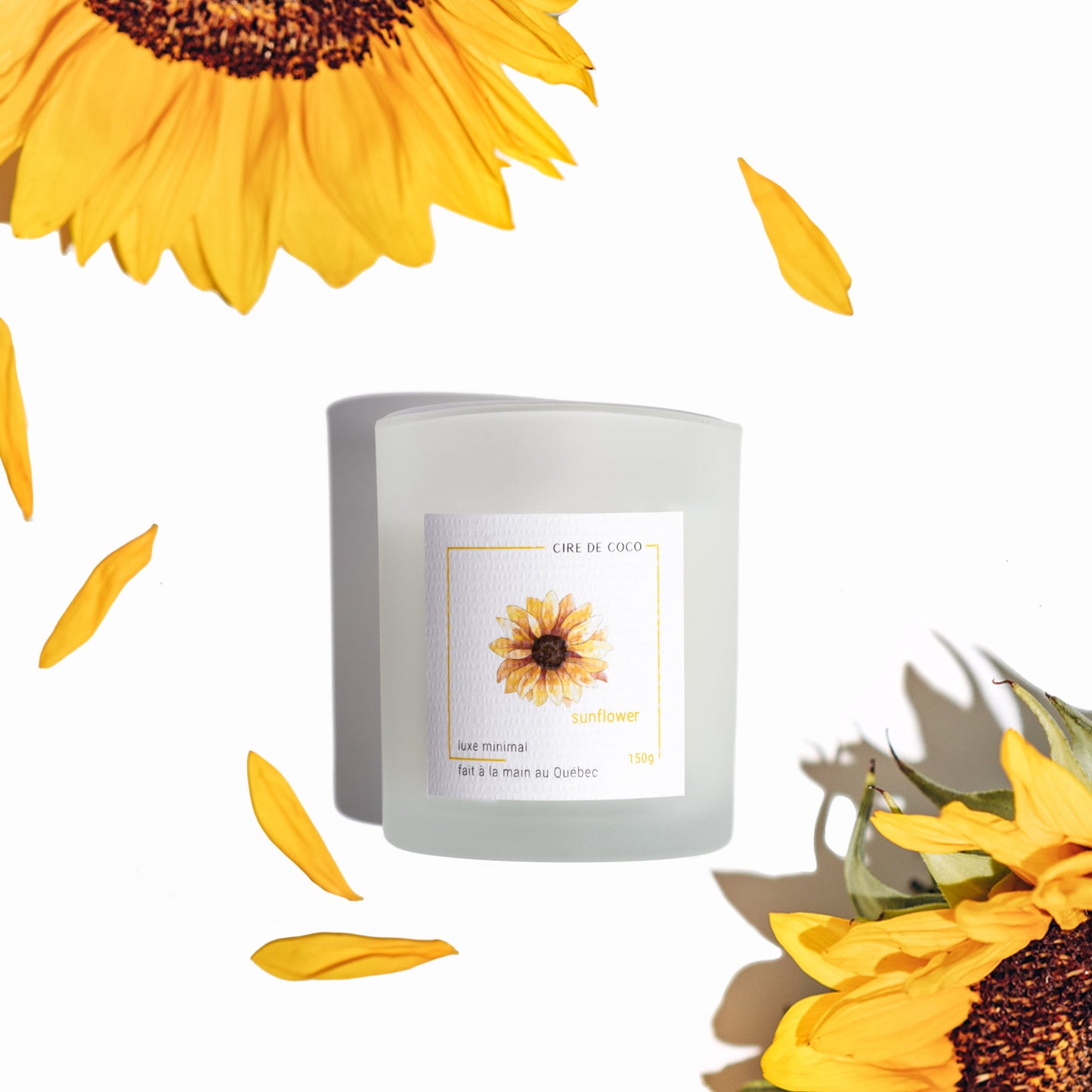 Sunflower - Bougie classique