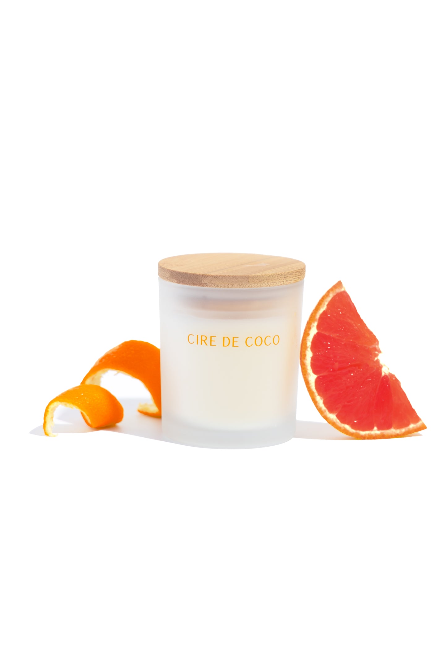 Orange Sanguine - Bougie classique