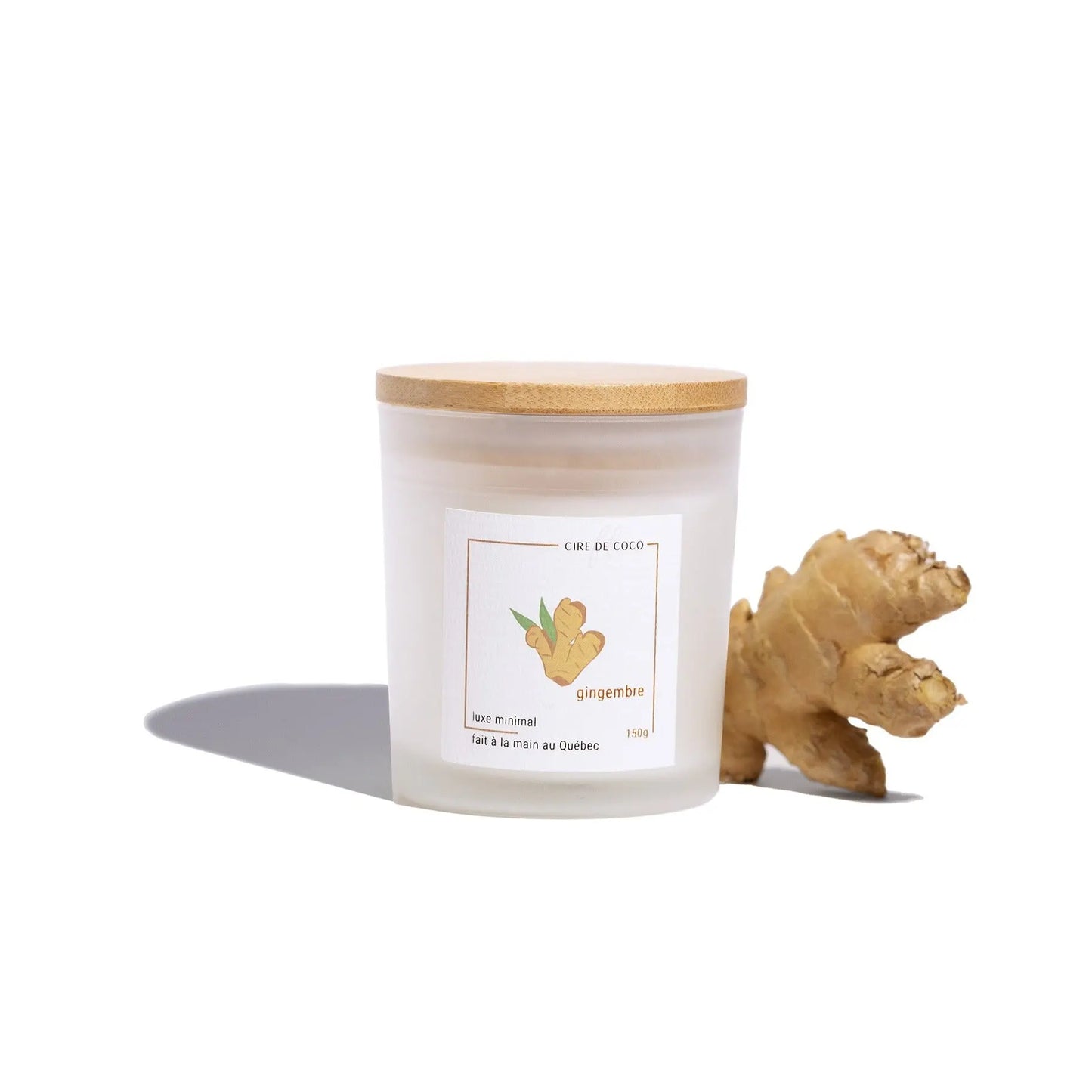 Gingembre FL cire de coco